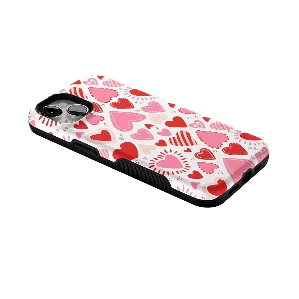 Affordable Luxury Love Struck | Heart Stickers Case  Almost Gone!