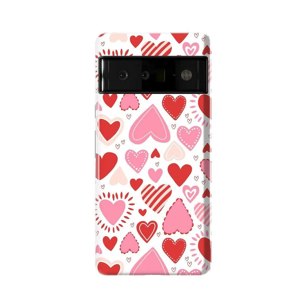 Affordable Luxury Love Struck | Heart Stickers Case  Almost Gone!