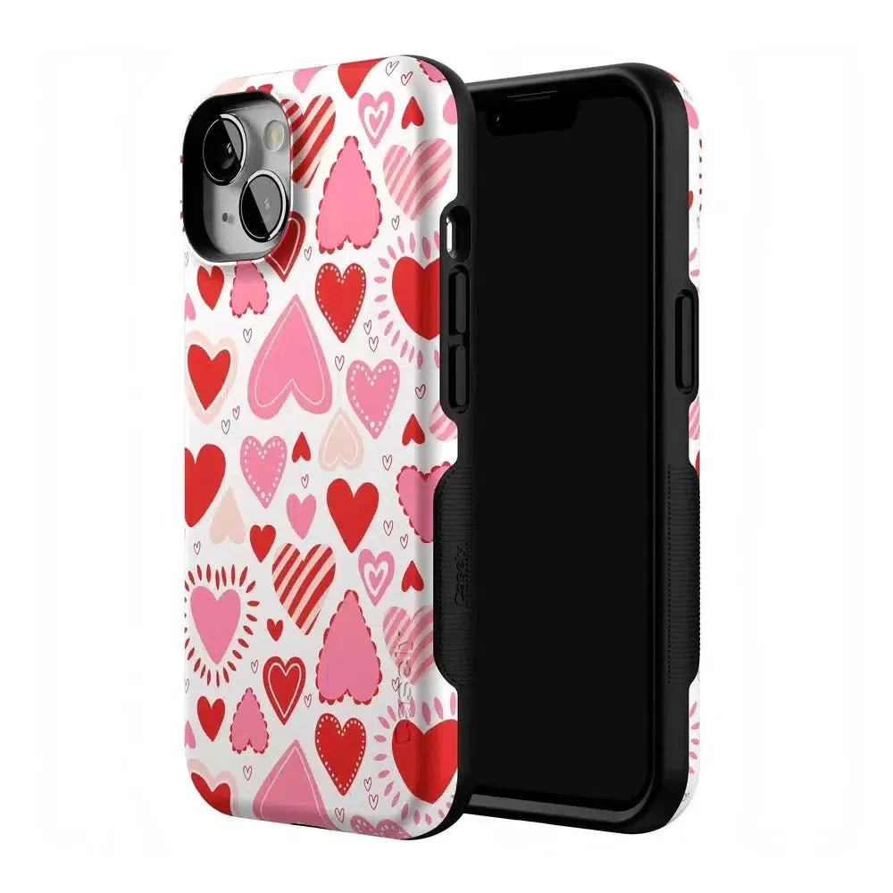 Affordable Luxury Love Struck | Heart Stickers Case  Almost Gone!