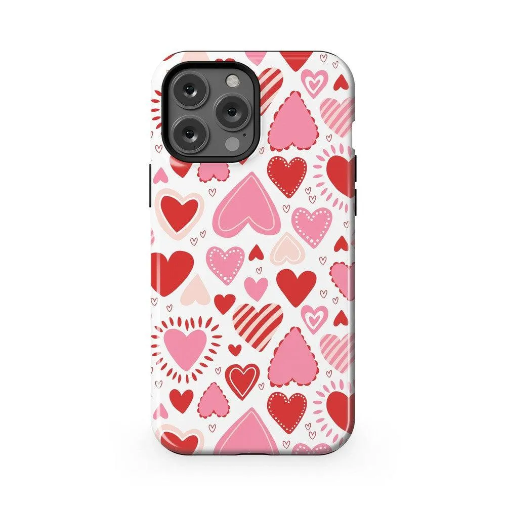 Affordable Luxury Love Struck | Heart Stickers Case  Almost Gone!