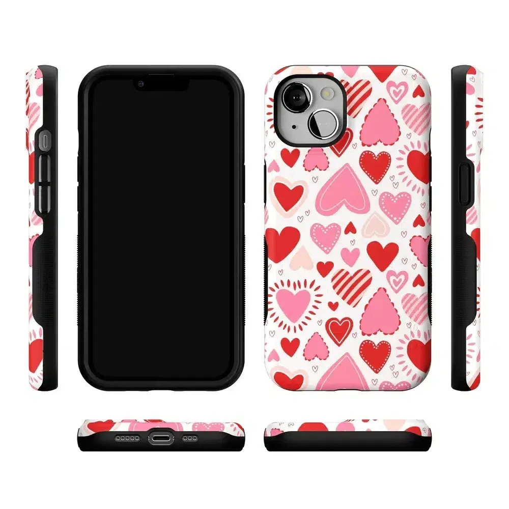 Affordable Luxury Love Struck | Heart Stickers Case  Almost Gone!