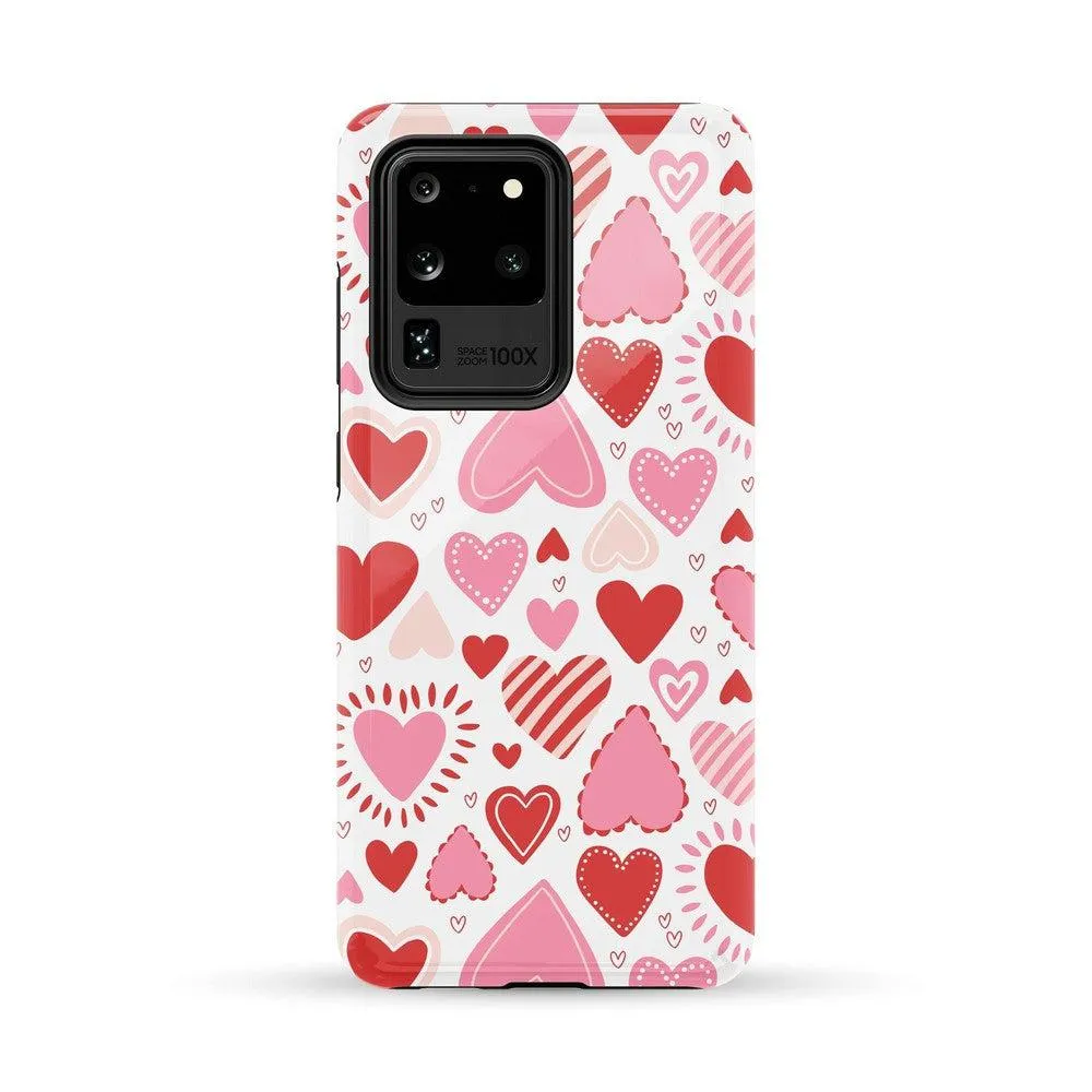 Affordable Luxury Love Struck | Heart Stickers Case  Almost Gone!