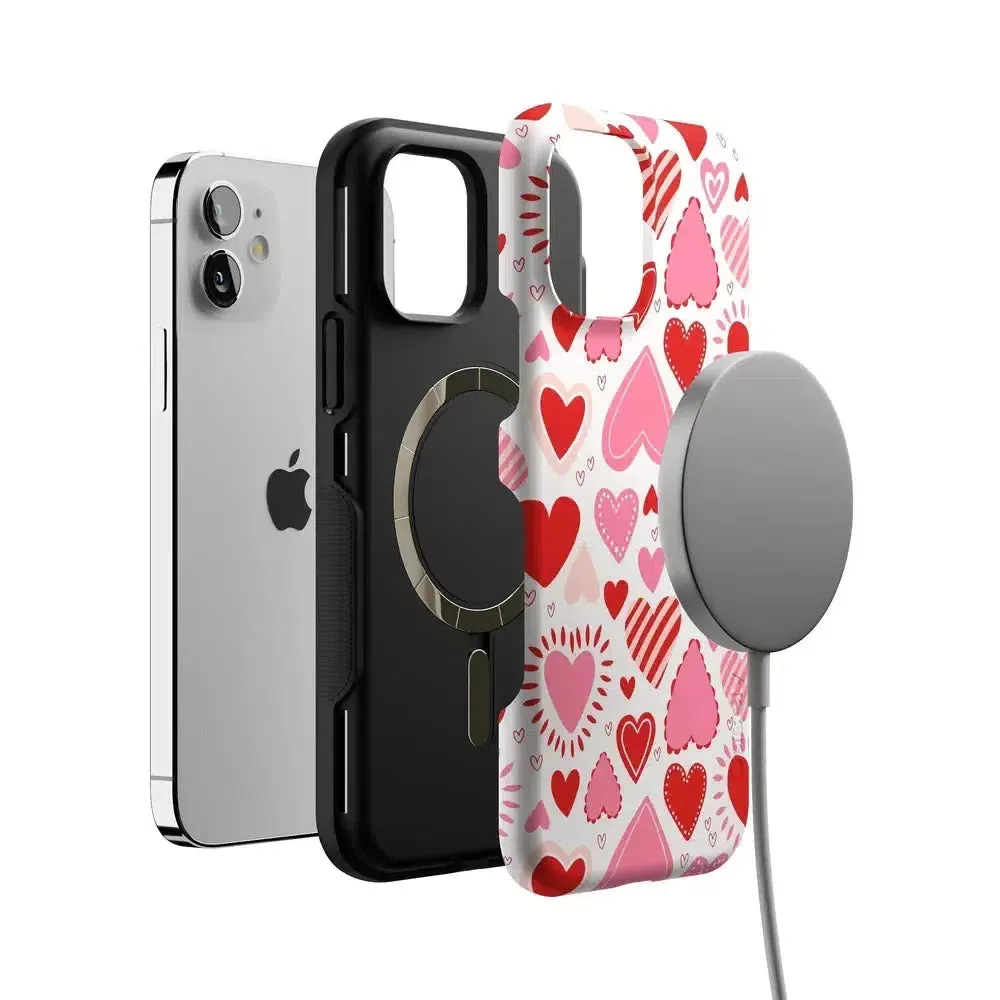 Affordable Luxury Love Struck | Heart Stickers Case  Almost Gone!