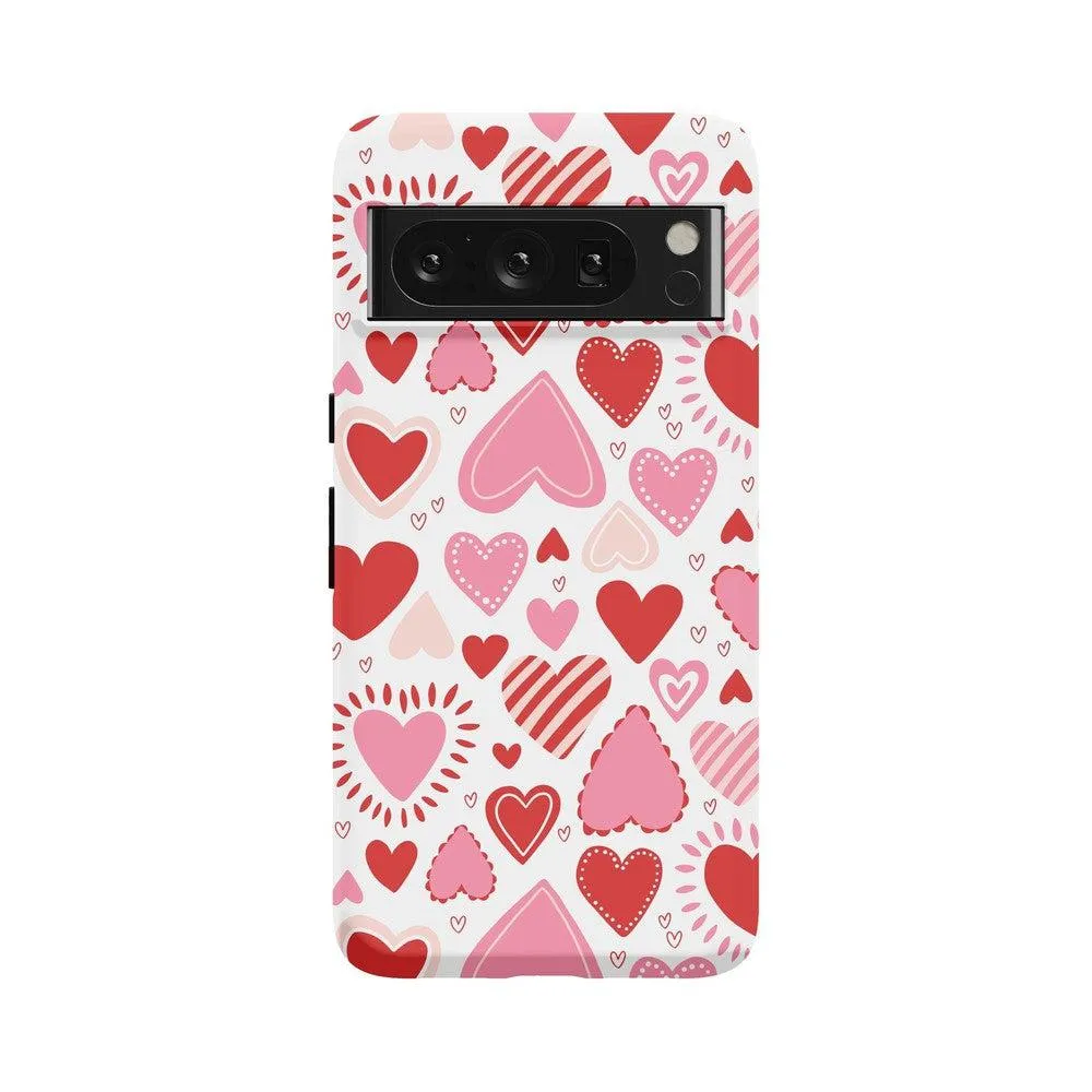 Affordable Luxury Love Struck | Heart Stickers Case  Almost Gone!