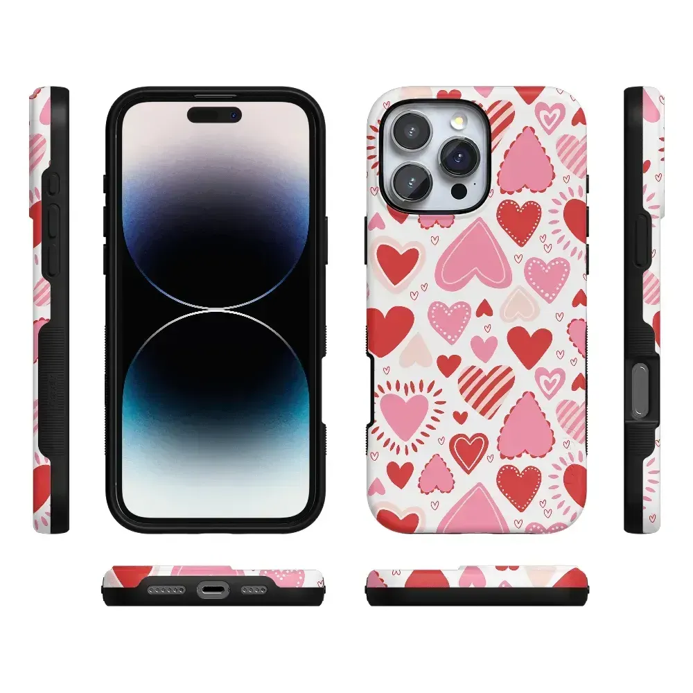 Affordable Luxury Love Struck | Heart Stickers Case  Almost Gone!
