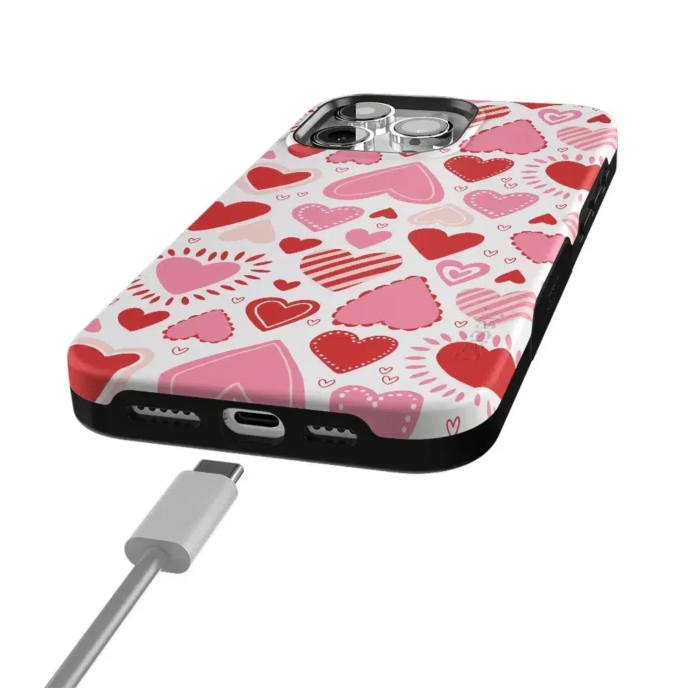 Affordable Luxury Love Struck | Heart Stickers Case  Almost Gone!
