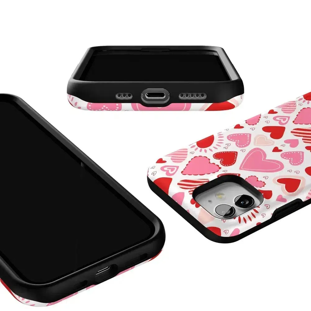 Affordable Luxury Love Struck | Heart Stickers Case  Almost Gone!