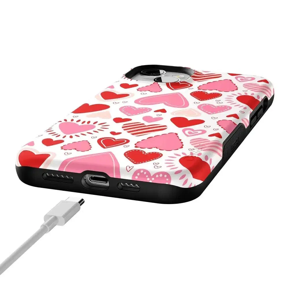 Affordable Luxury Love Struck | Heart Stickers Case  Almost Gone!
