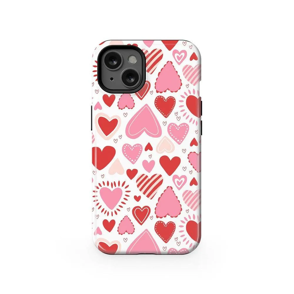 Affordable Luxury Love Struck | Heart Stickers Case  Almost Gone!