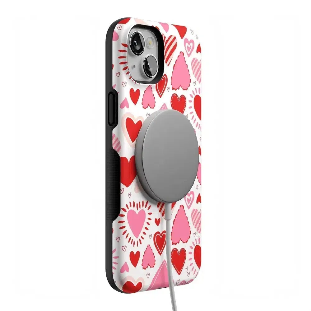 Affordable Luxury Love Struck | Heart Stickers Case  Almost Gone!