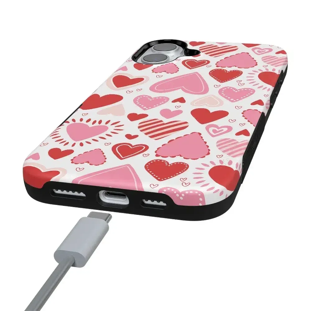 Affordable Luxury Love Struck | Heart Stickers Case  Almost Gone!