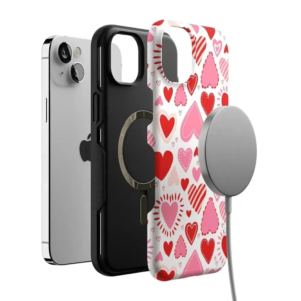 Affordable Luxury Love Struck | Heart Stickers Case  Almost Gone!