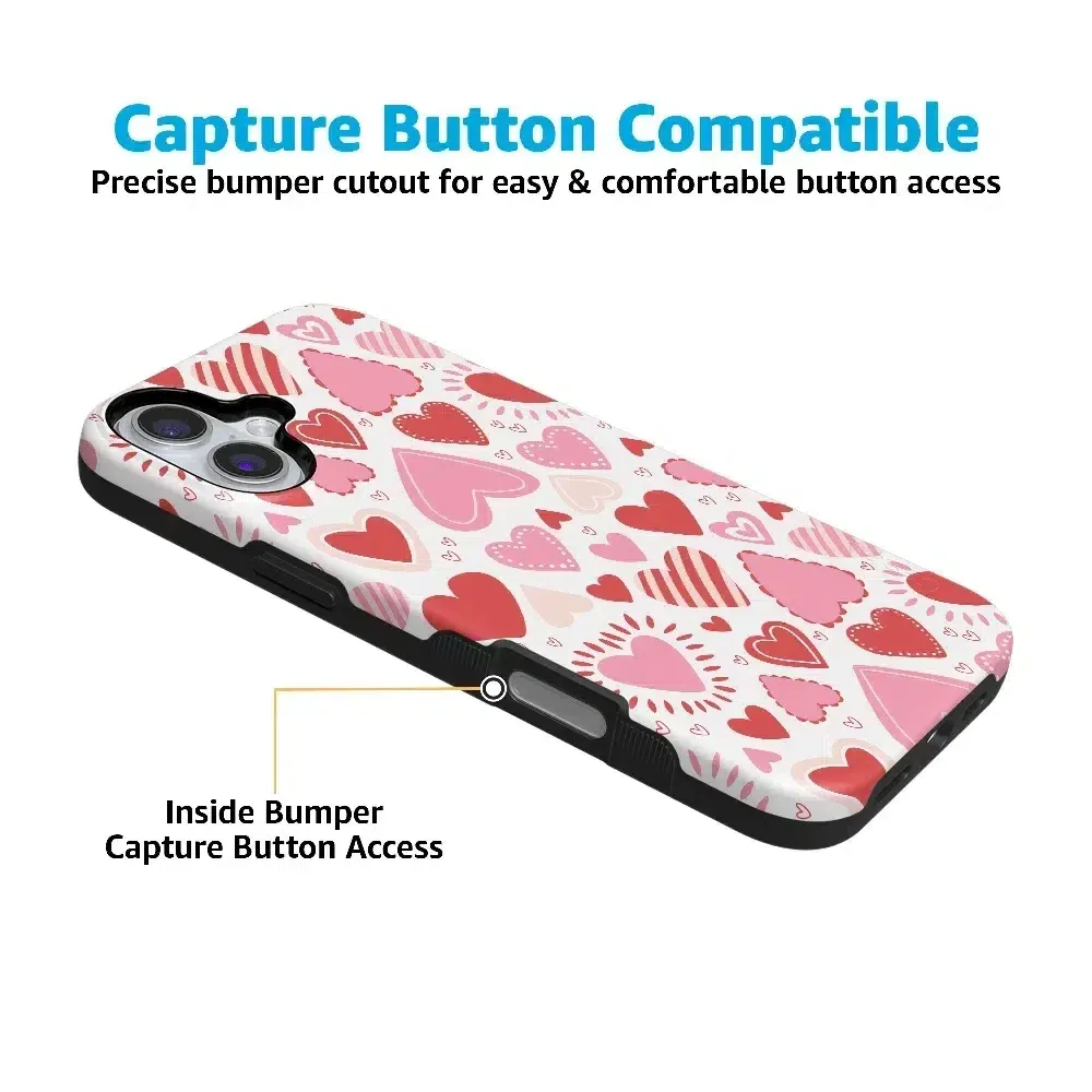 Affordable Luxury Love Struck | Heart Stickers Case  Almost Gone!