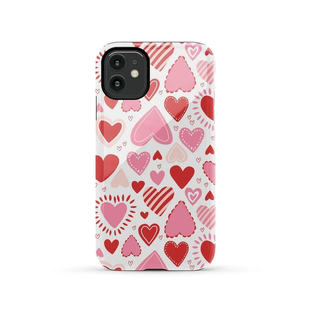 Affordable Luxury Love Struck | Heart Stickers Case  Almost Gone!