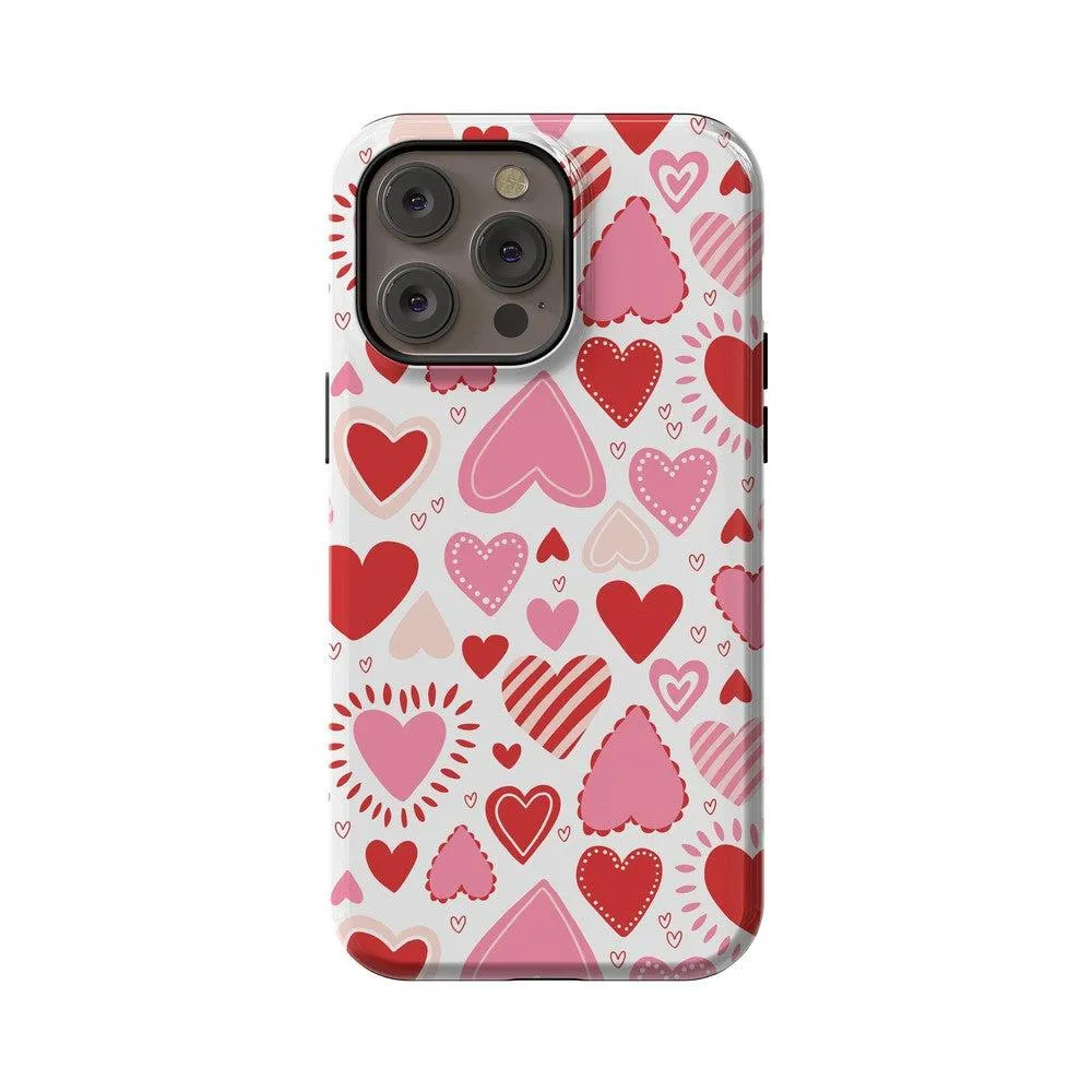 Affordable Luxury Love Struck | Heart Stickers Case  Almost Gone!