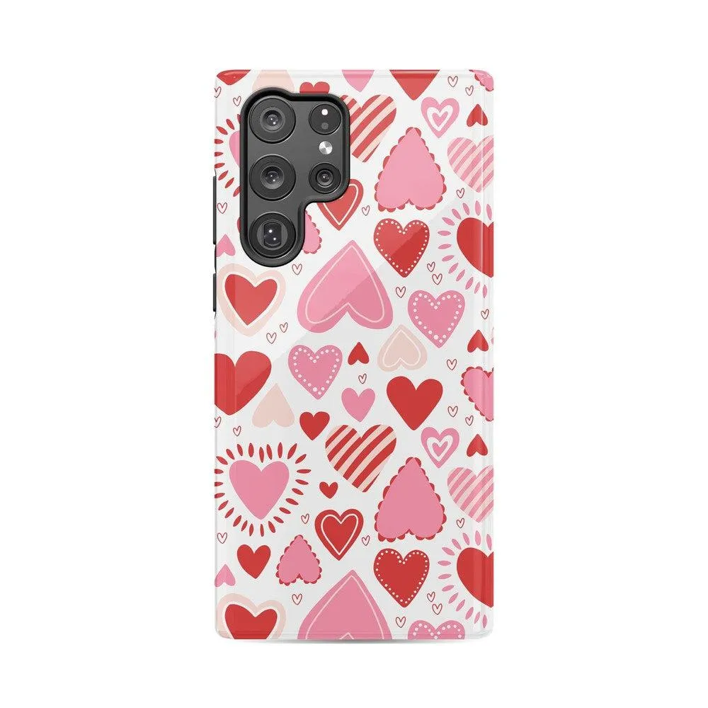 Affordable Luxury Love Struck | Heart Stickers Case  Almost Gone!