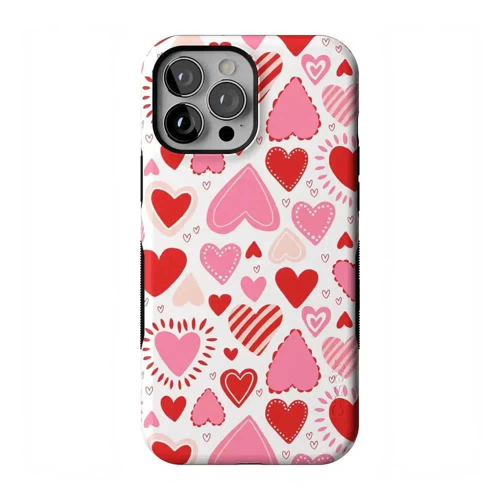 Affordable Luxury Love Struck | Heart Stickers Case  Almost Gone!