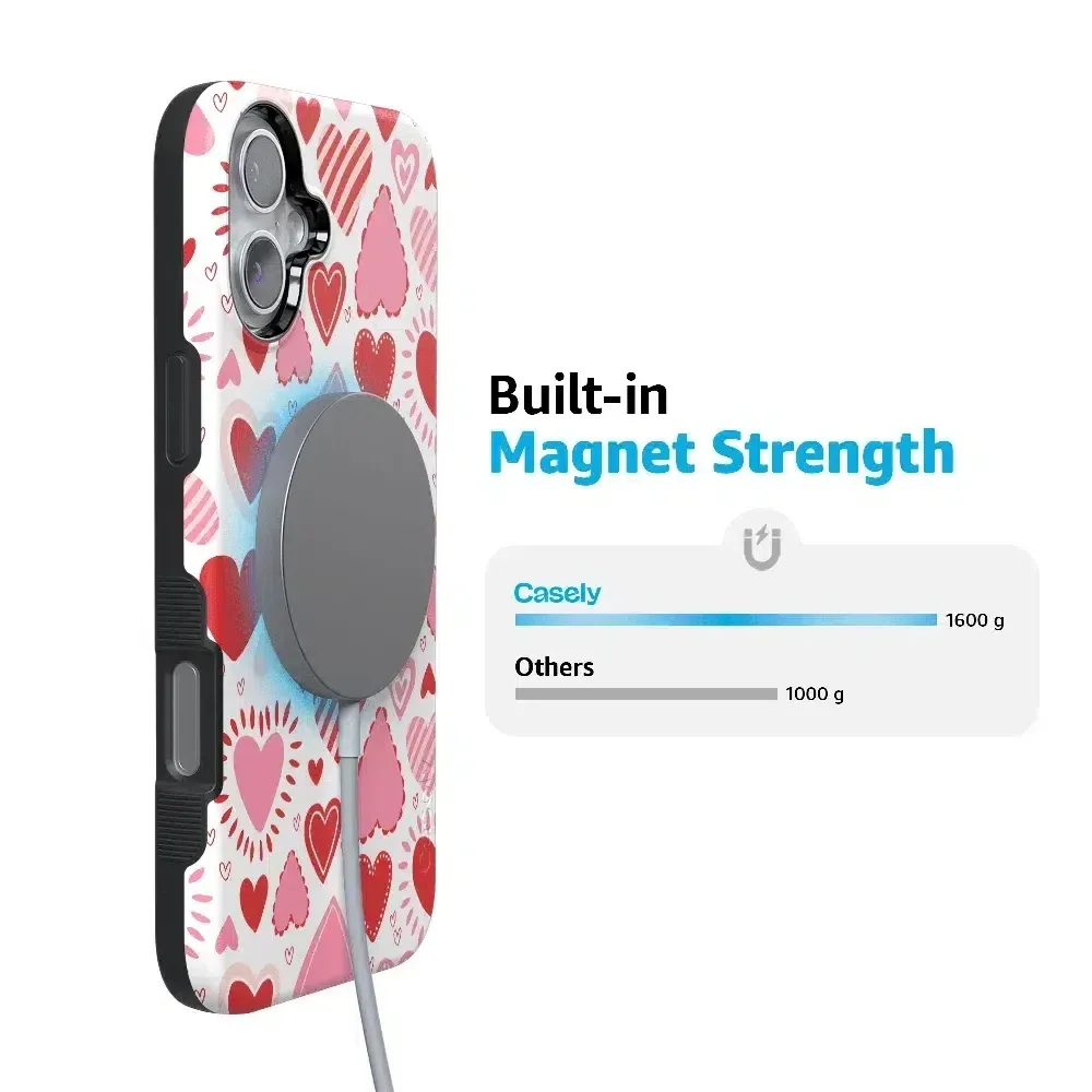 Affordable Luxury Love Struck | Heart Stickers Case  Almost Gone!