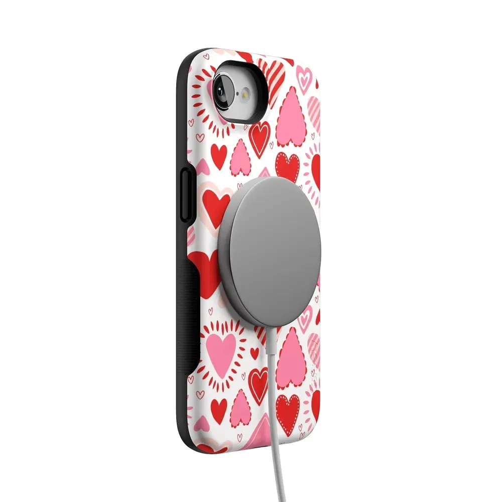 Affordable Luxury Love Struck | Heart Stickers Case  Almost Gone!