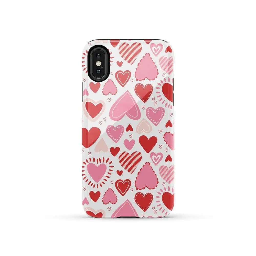 Affordable Luxury Love Struck | Heart Stickers Case  Almost Gone!