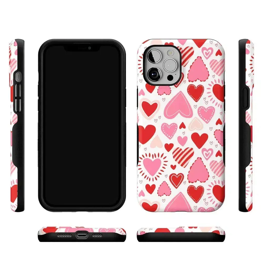 Affordable Luxury Love Struck | Heart Stickers Case  Almost Gone!