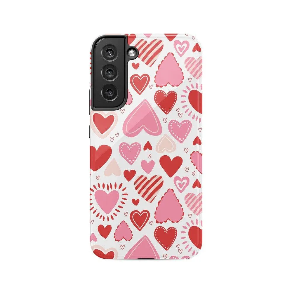 Affordable Luxury Love Struck | Heart Stickers Case  Almost Gone!