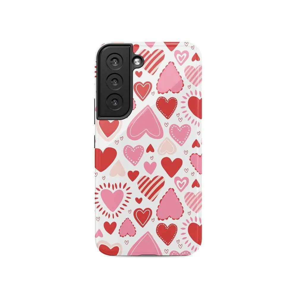Affordable Luxury Love Struck | Heart Stickers Case  Almost Gone!