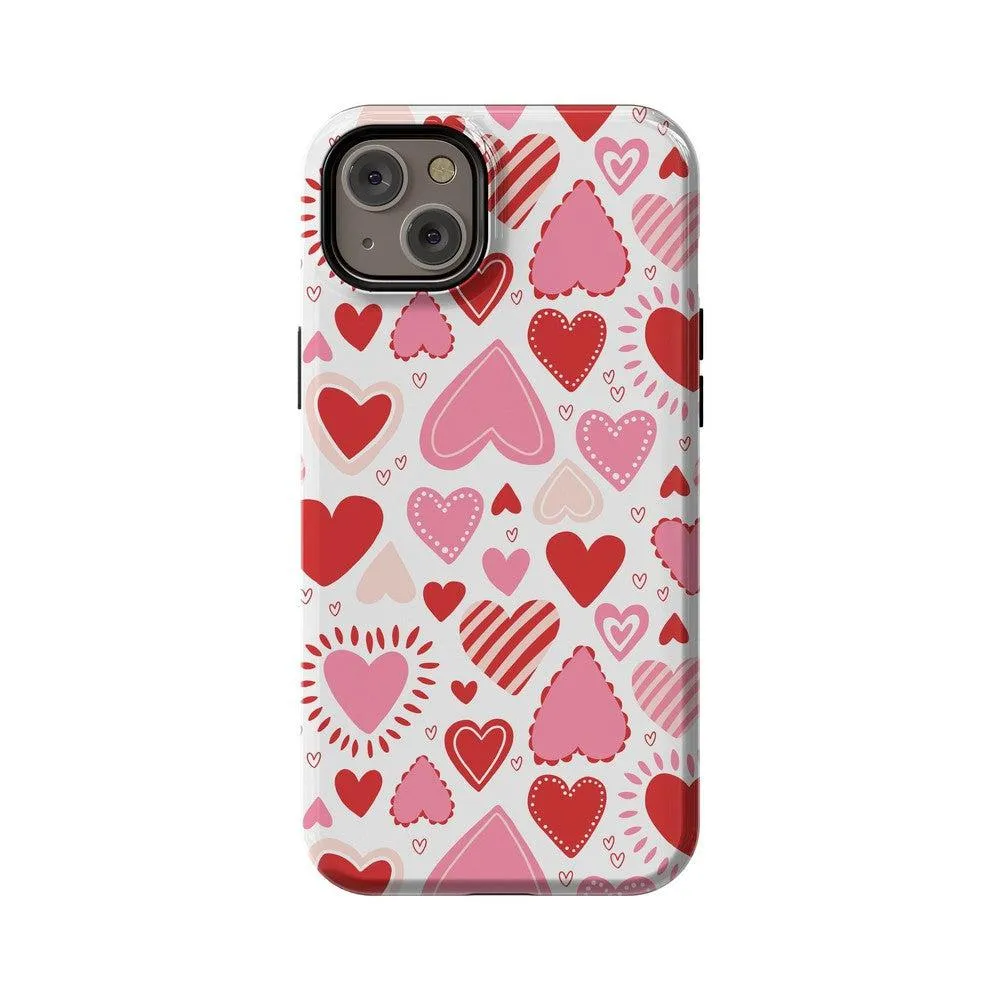 Affordable Luxury Love Struck | Heart Stickers Case  Almost Gone!