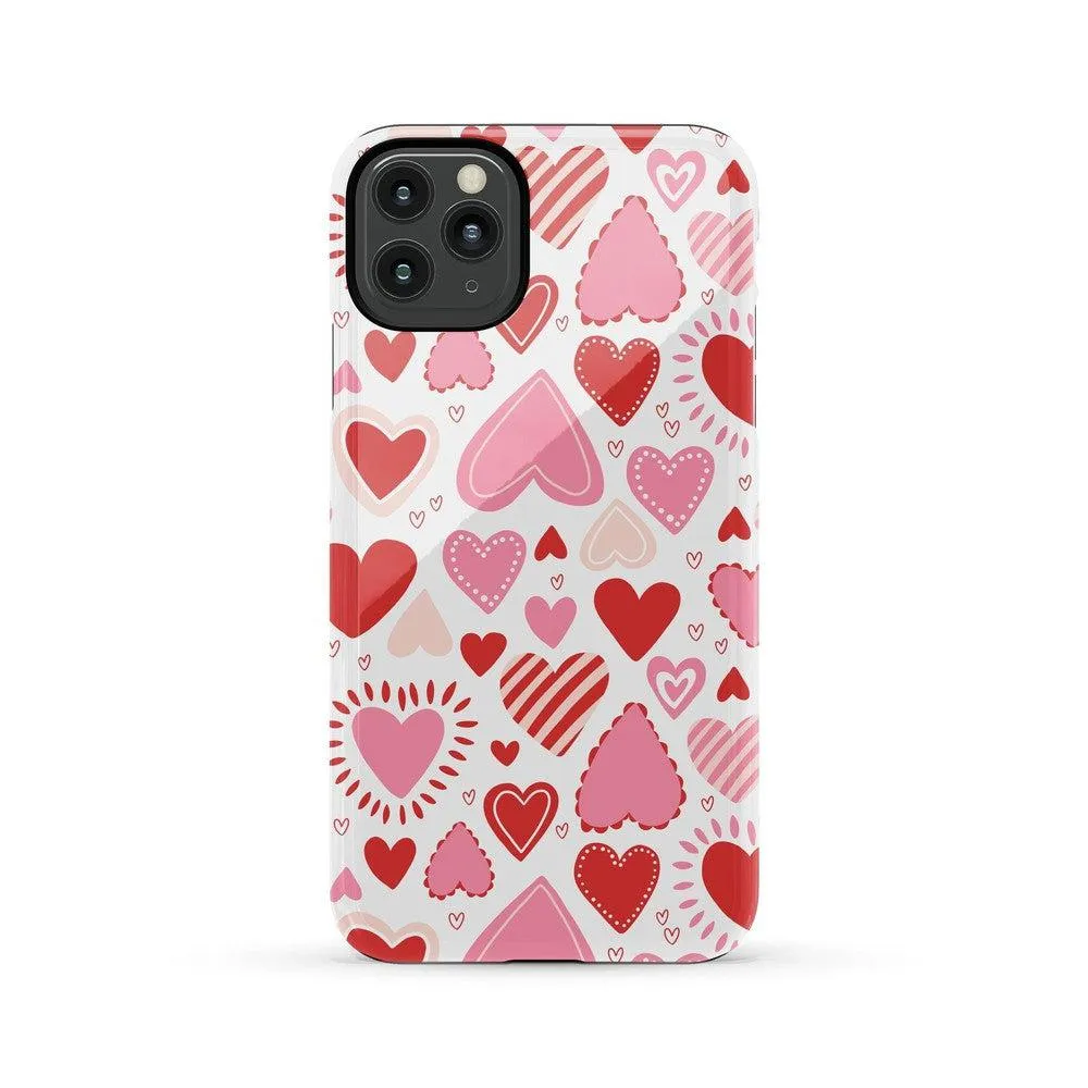 Affordable Luxury Love Struck | Heart Stickers Case  Almost Gone!