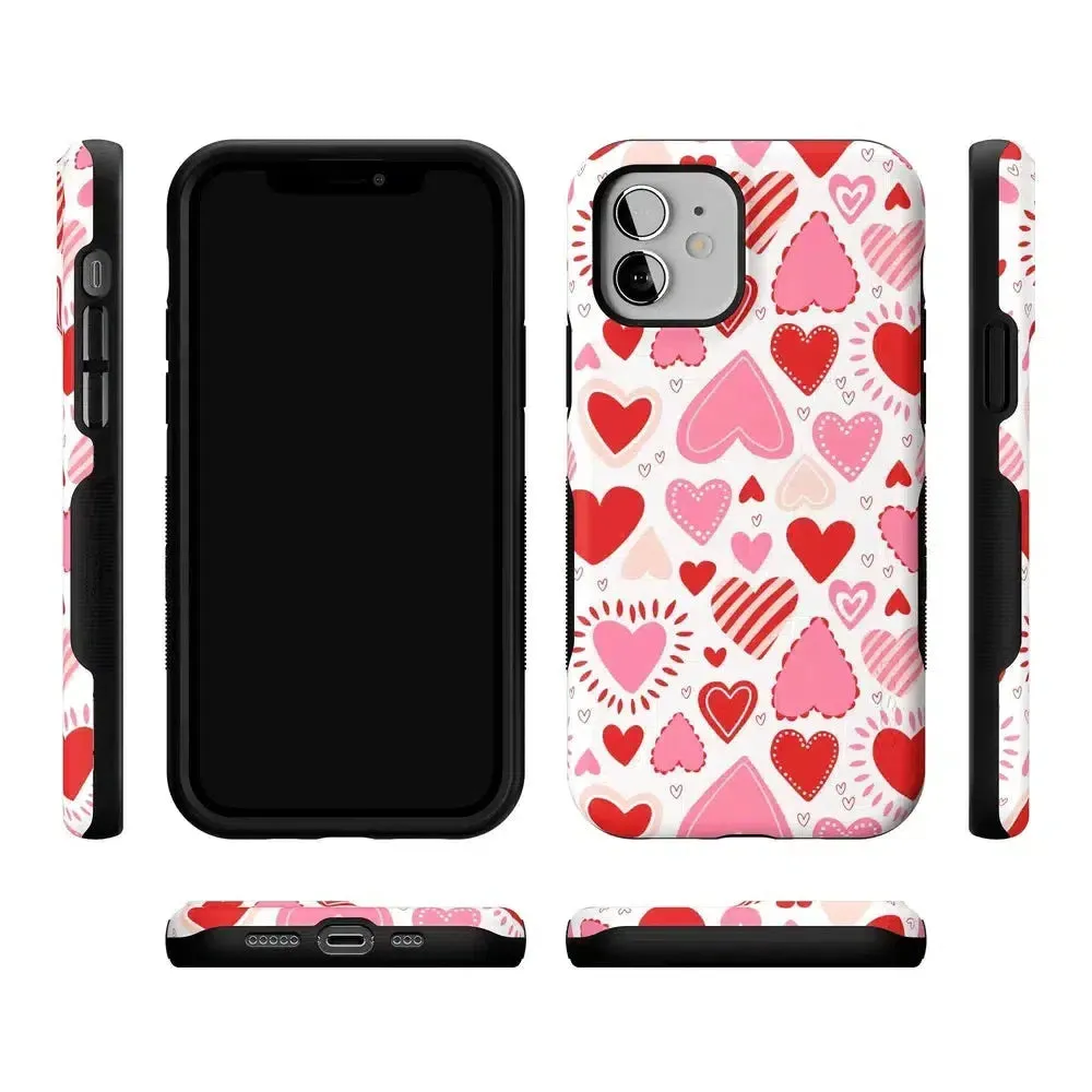 Affordable Luxury Love Struck | Heart Stickers Case  Almost Gone!