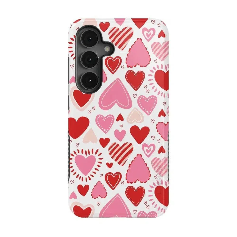 Affordable Luxury Love Struck | Heart Stickers Case  Almost Gone!