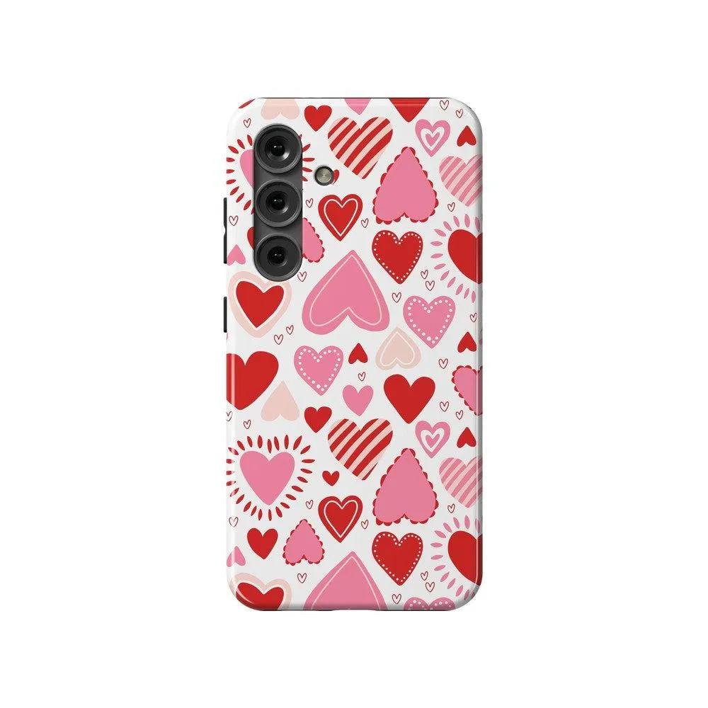 Affordable Luxury Love Struck | Heart Stickers Case  Almost Gone!