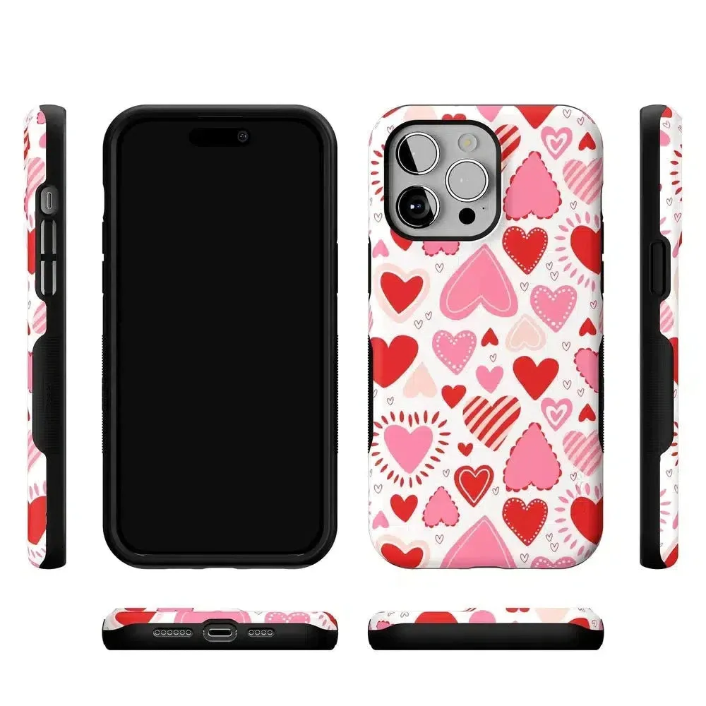 Affordable Luxury Love Struck | Heart Stickers Case  Almost Gone!