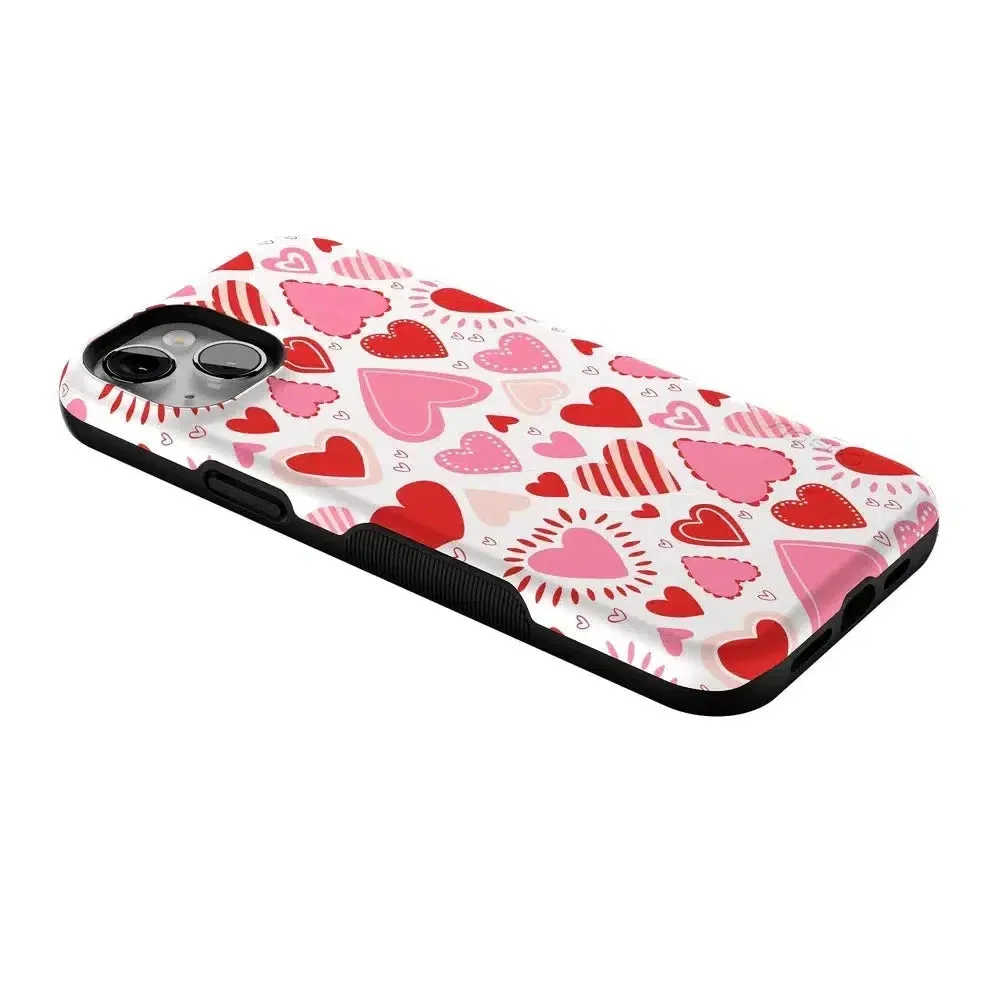 Affordable Luxury Love Struck | Heart Stickers Case  Almost Gone!