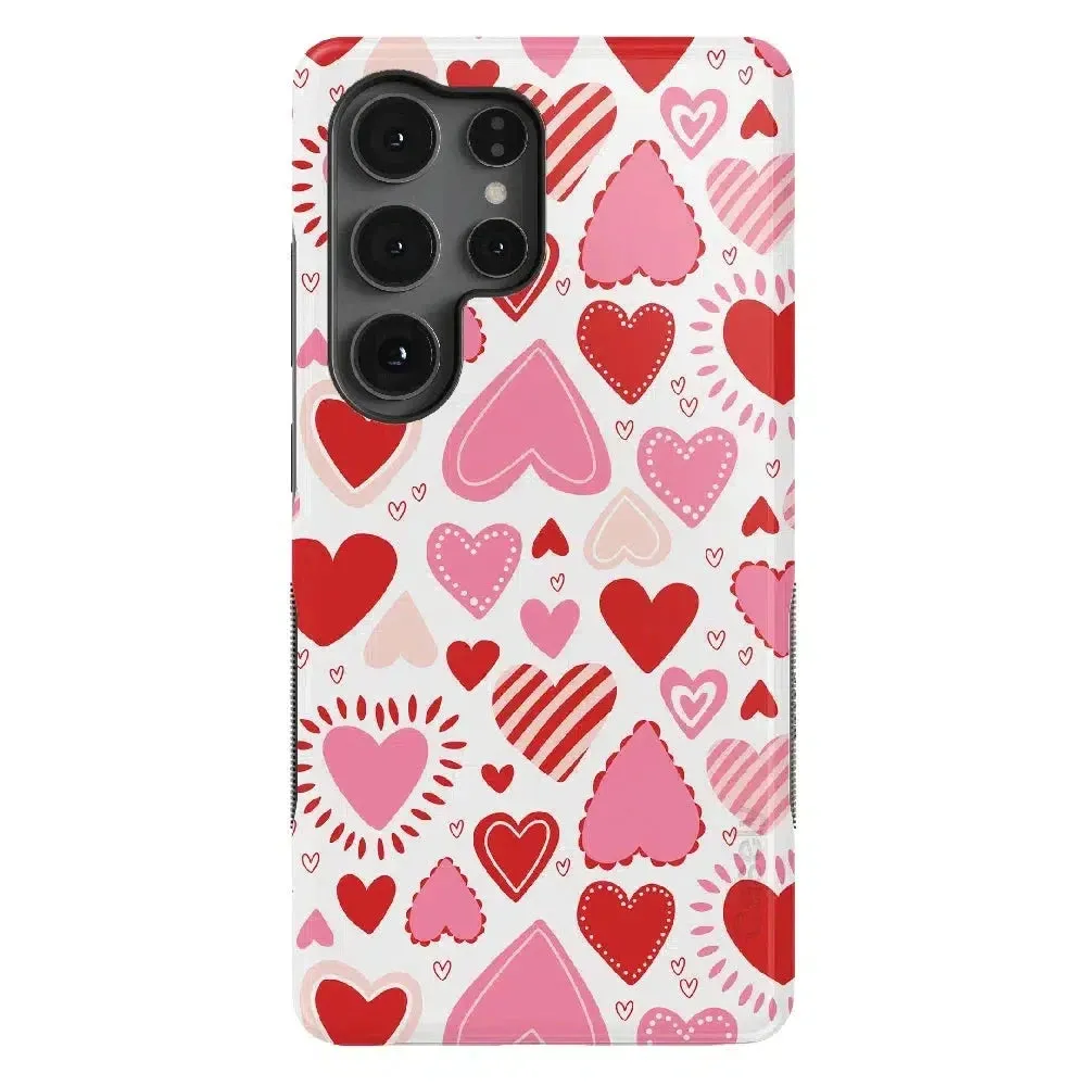 Affordable Luxury Love Struck | Heart Stickers Case  Almost Gone!