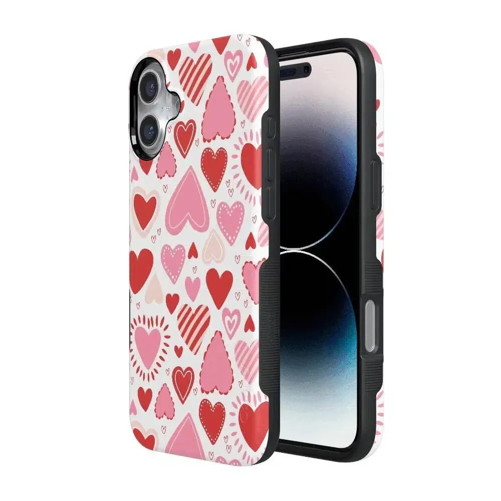 Affordable Luxury Love Struck | Heart Stickers Case  Almost Gone!