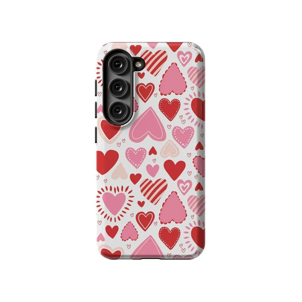 Affordable Luxury Love Struck | Heart Stickers Case  Almost Gone!
