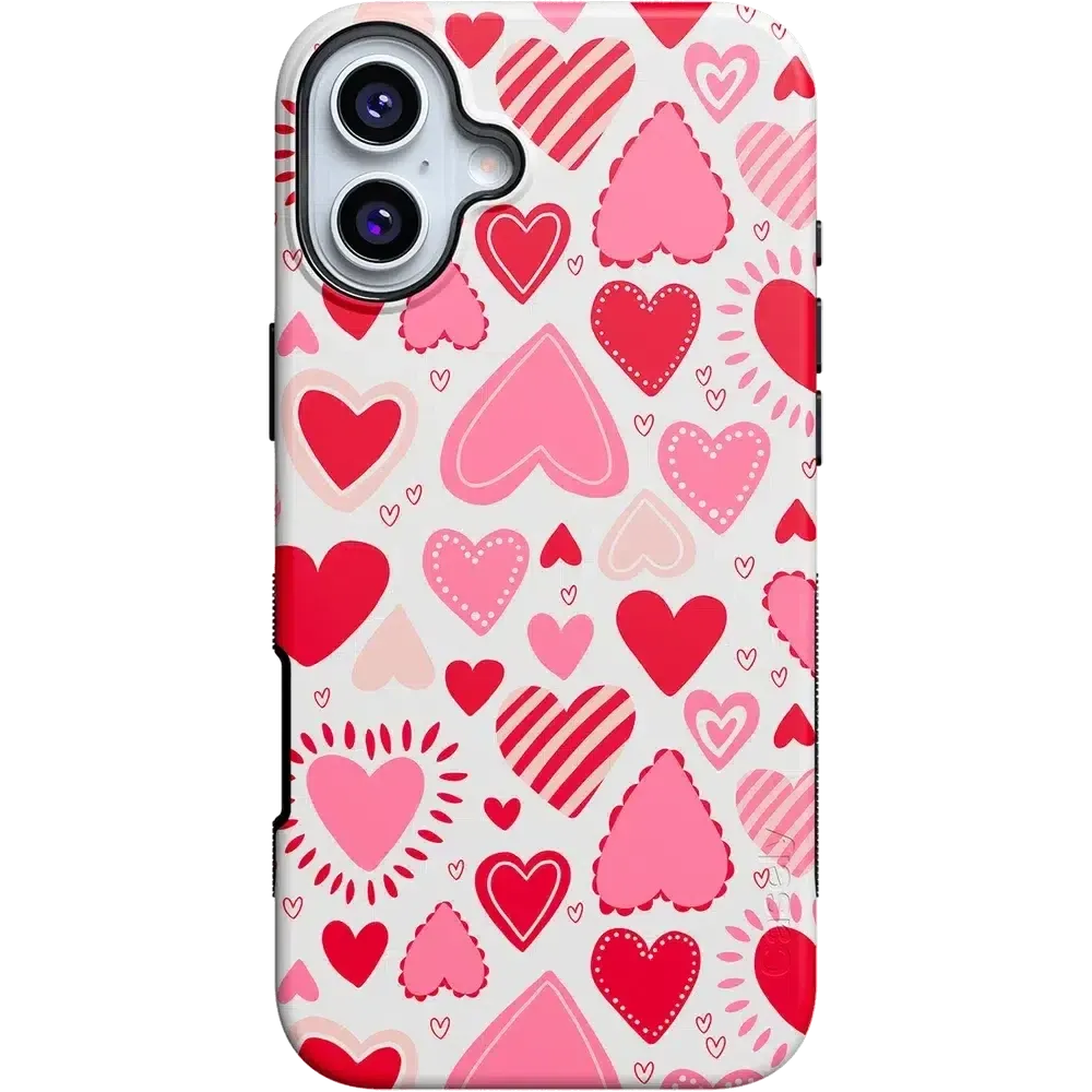 Affordable Luxury Love Struck | Heart Stickers Case  Almost Gone!