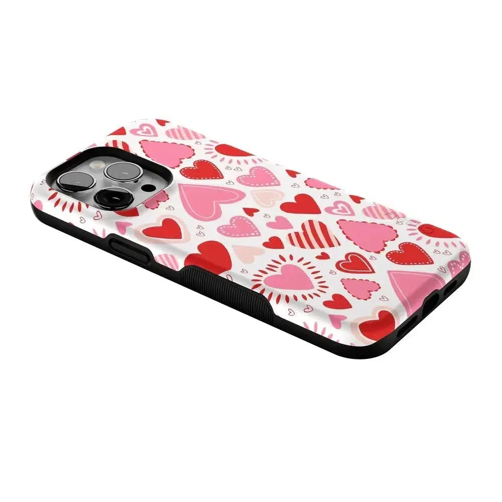 Affordable Luxury Love Struck | Heart Stickers Case  Almost Gone!