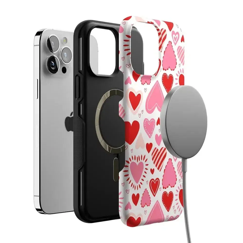 Affordable Luxury Love Struck | Heart Stickers Case  Almost Gone!