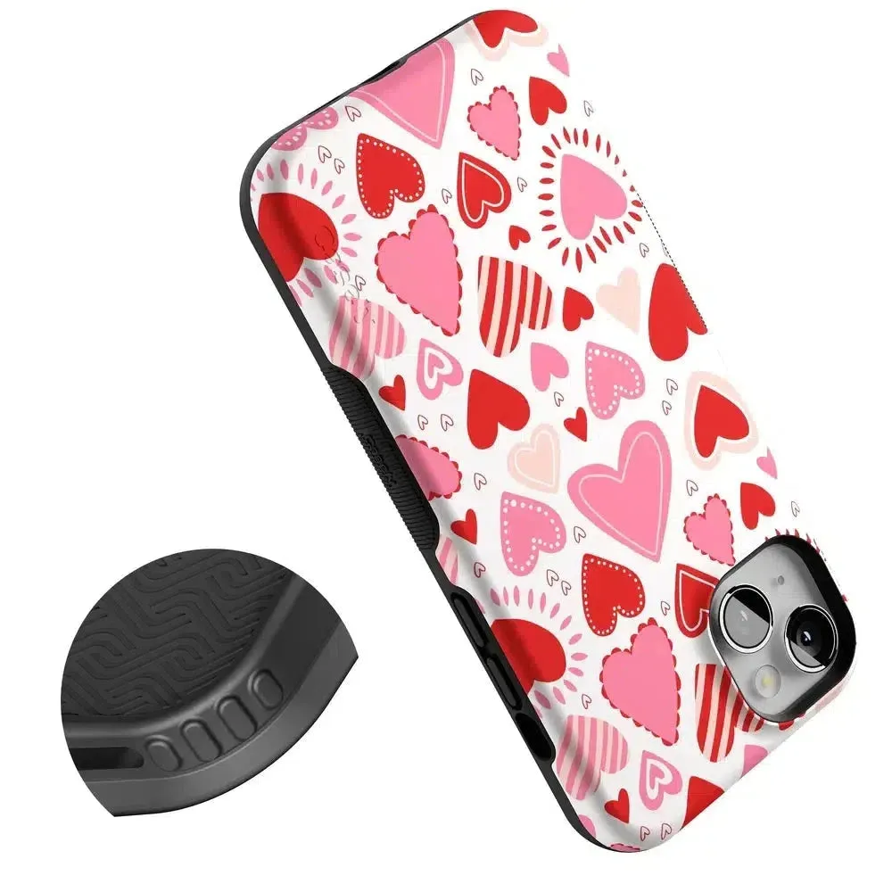 Affordable Luxury Love Struck | Heart Stickers Case  Almost Gone!
