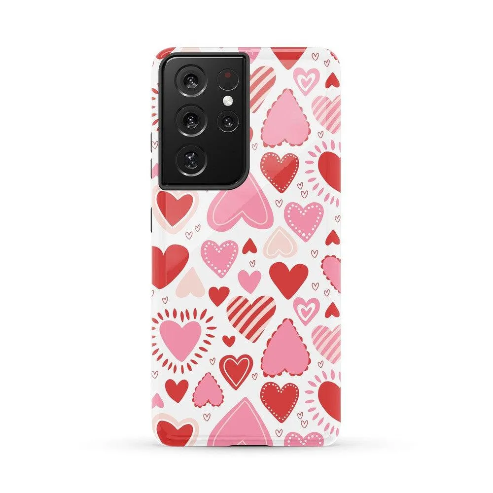 Affordable Luxury Love Struck | Heart Stickers Case  Almost Gone!