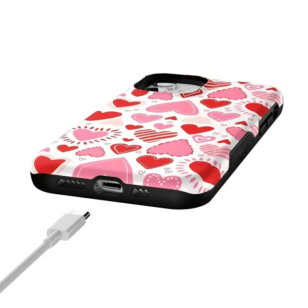Affordable Luxury Love Struck | Heart Stickers Case  Almost Gone!