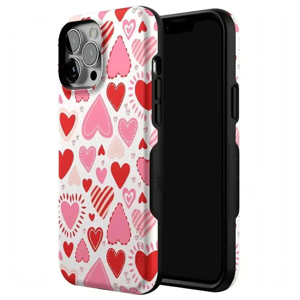 Affordable Luxury Love Struck | Heart Stickers Case  Almost Gone!