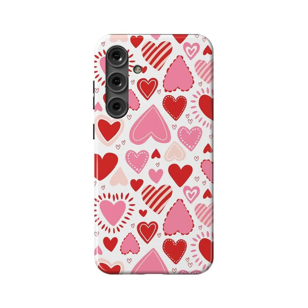 Affordable Luxury Love Struck | Heart Stickers Case  Almost Gone!