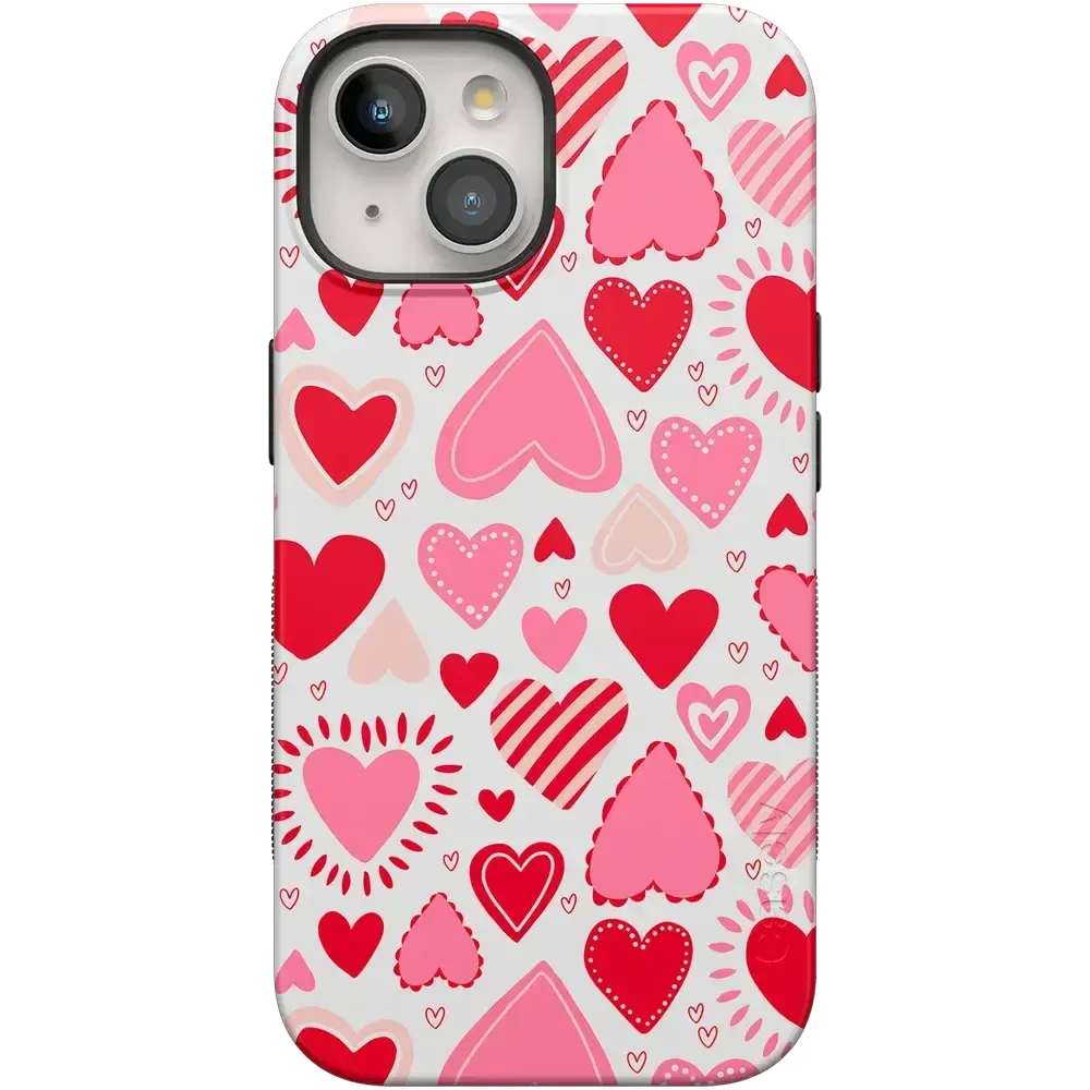 Affordable Luxury Love Struck | Heart Stickers Case  Almost Gone!
