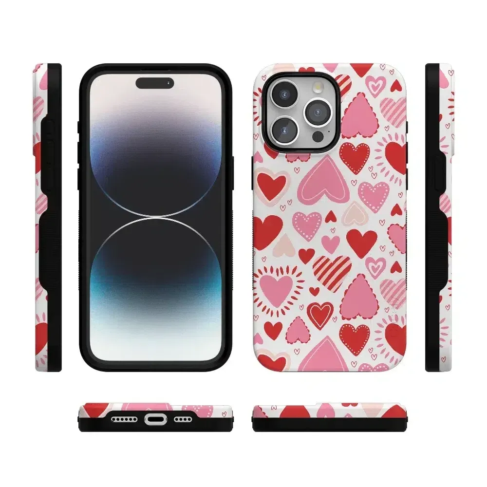 Affordable Luxury Love Struck | Heart Stickers Case  Almost Gone!