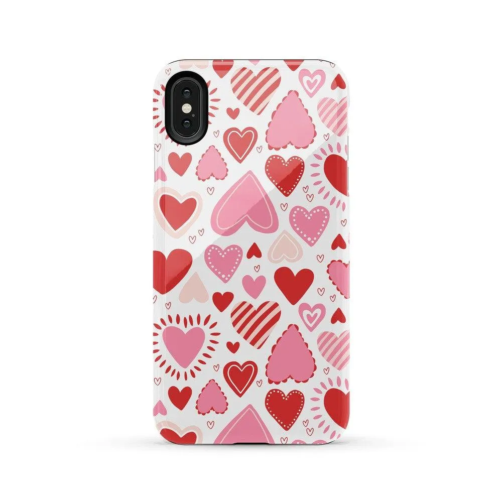 Affordable Luxury Love Struck | Heart Stickers Case  Almost Gone!