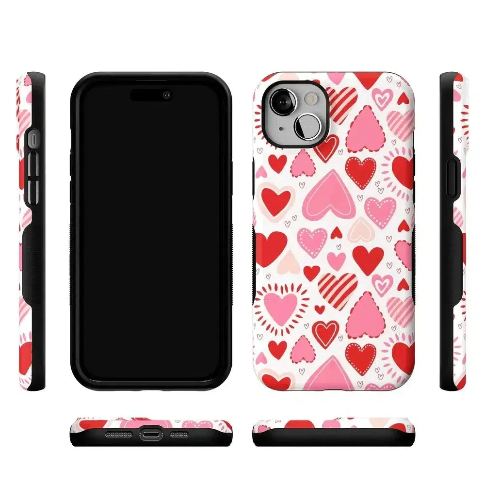 Affordable Luxury Love Struck | Heart Stickers Case  Almost Gone!
