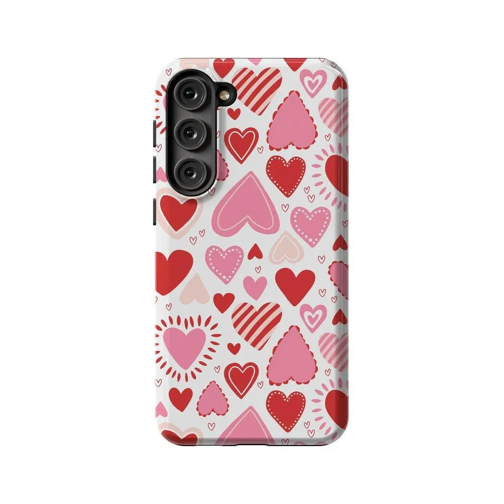 Affordable Luxury Love Struck | Heart Stickers Case  Almost Gone!